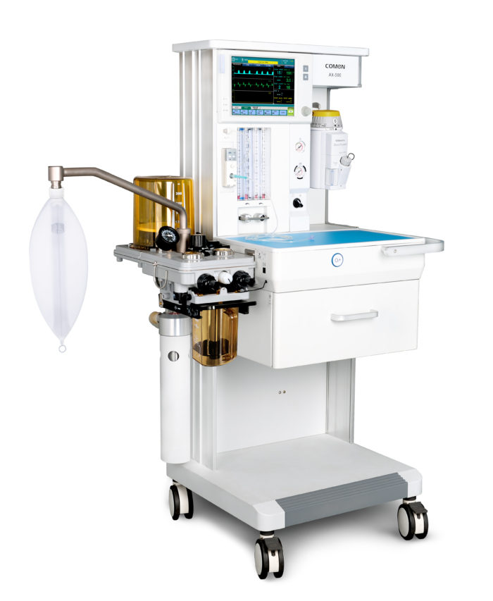 Máquina Anestesia AX-500 Lado